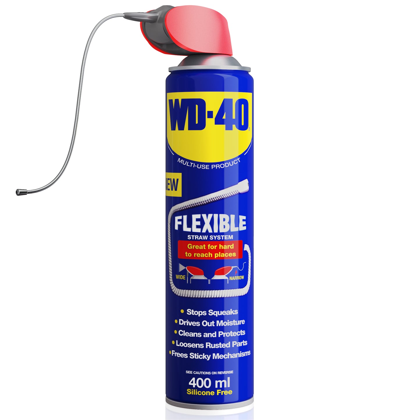 WD-40 Multi-Use Lubricant Flexible Straw 400ml