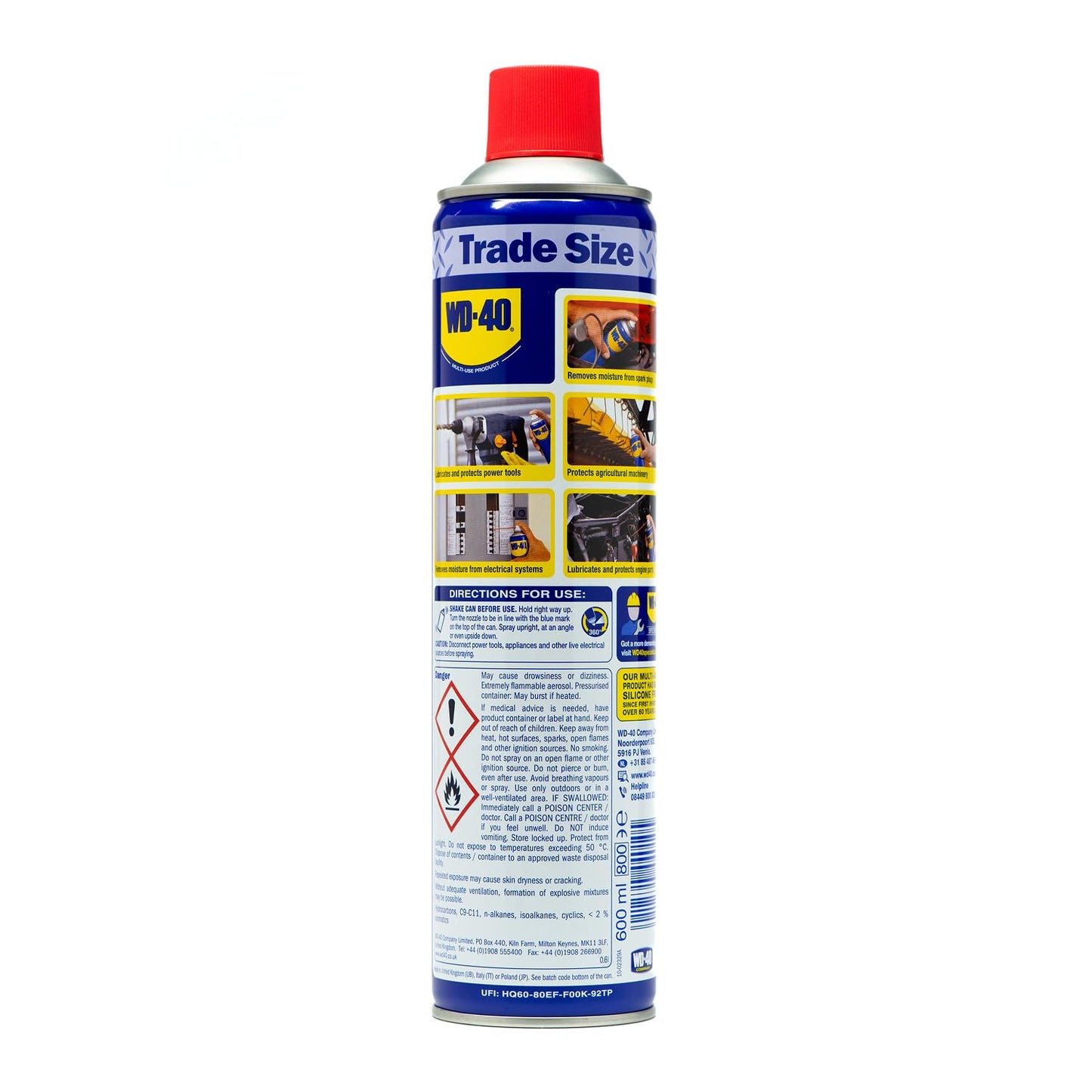 WD-40 Multi-Use Lubricant Original 600ml