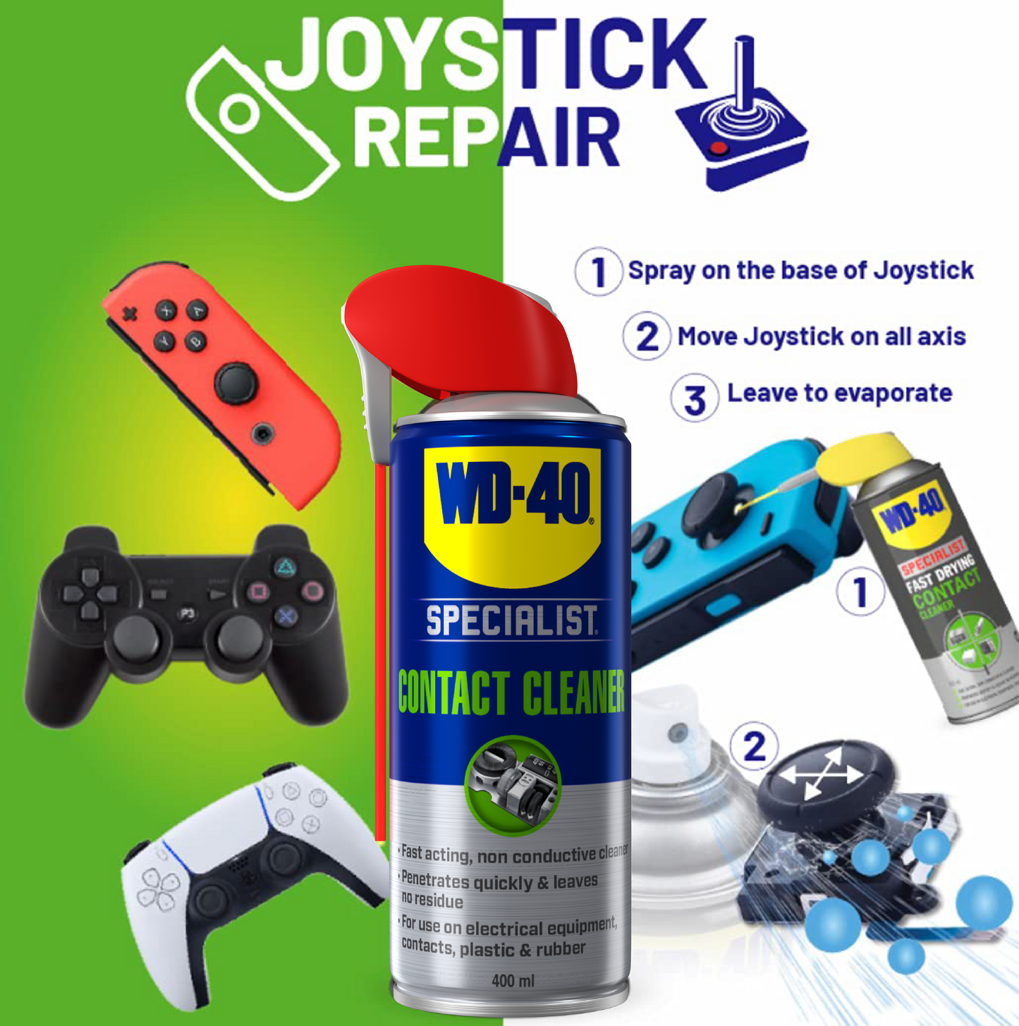 WD-40 Specialist Contact Cleaner 400ml