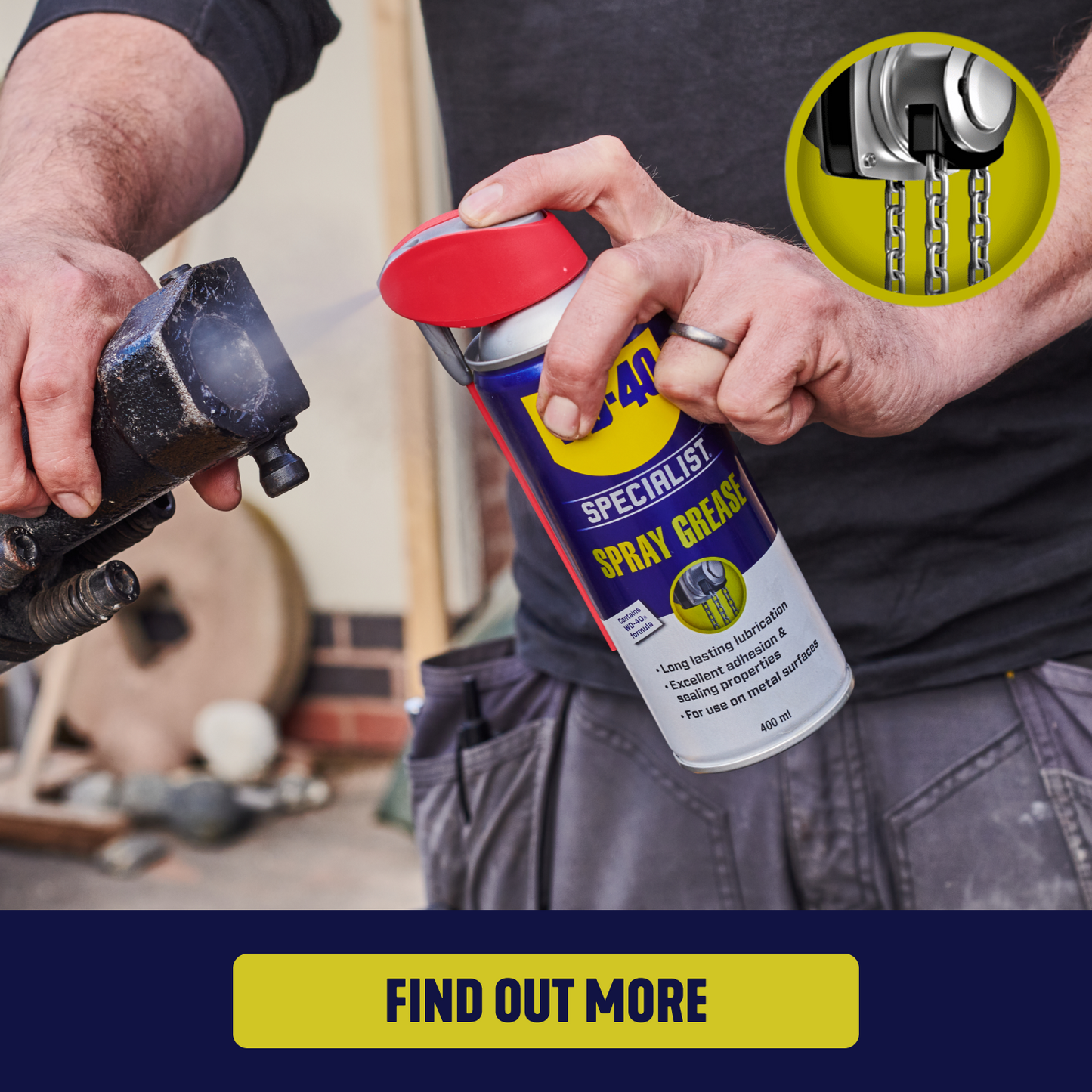 WD-40 Specialist Spray Grease 400ml