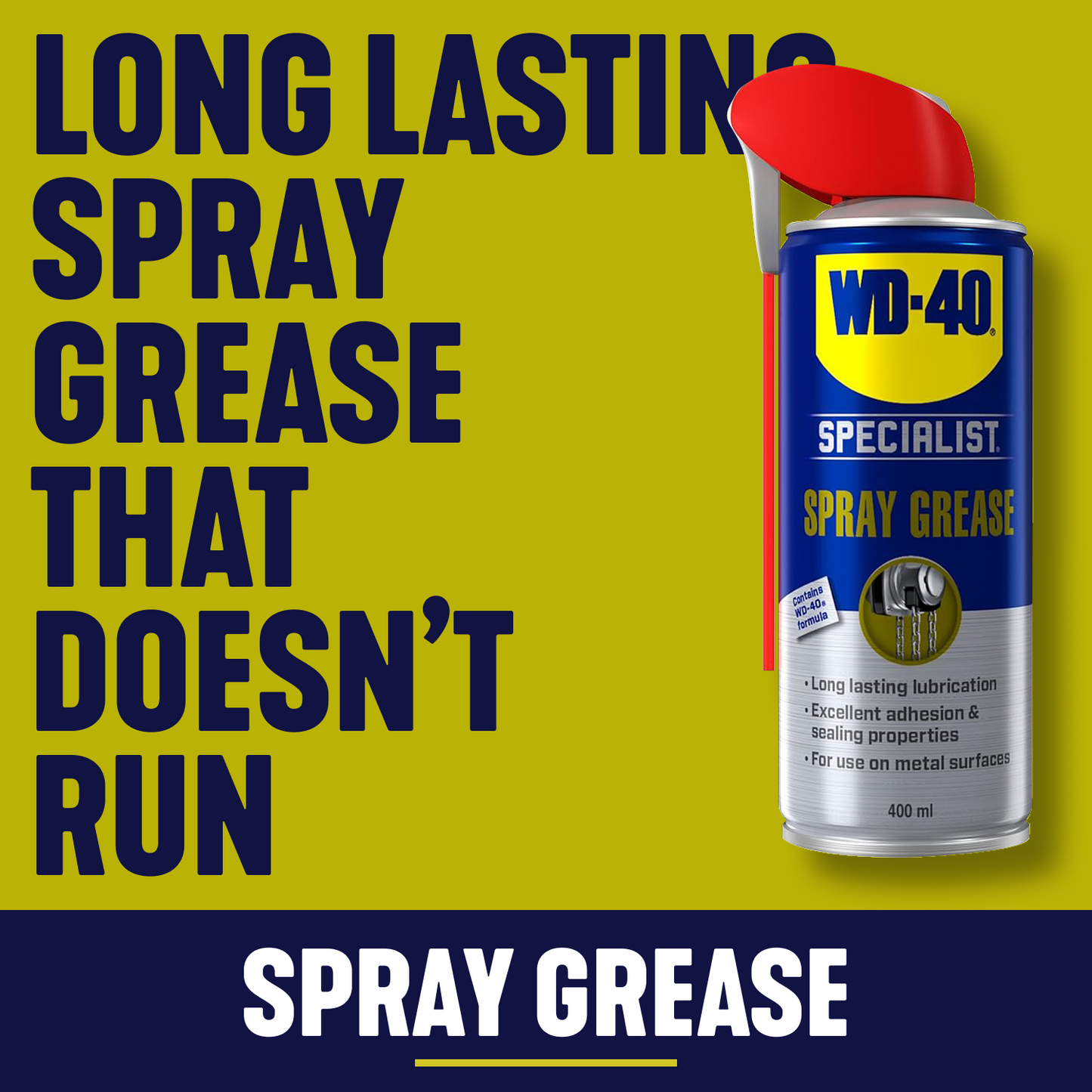 WD-40 Specialist Spray Grease 400ml