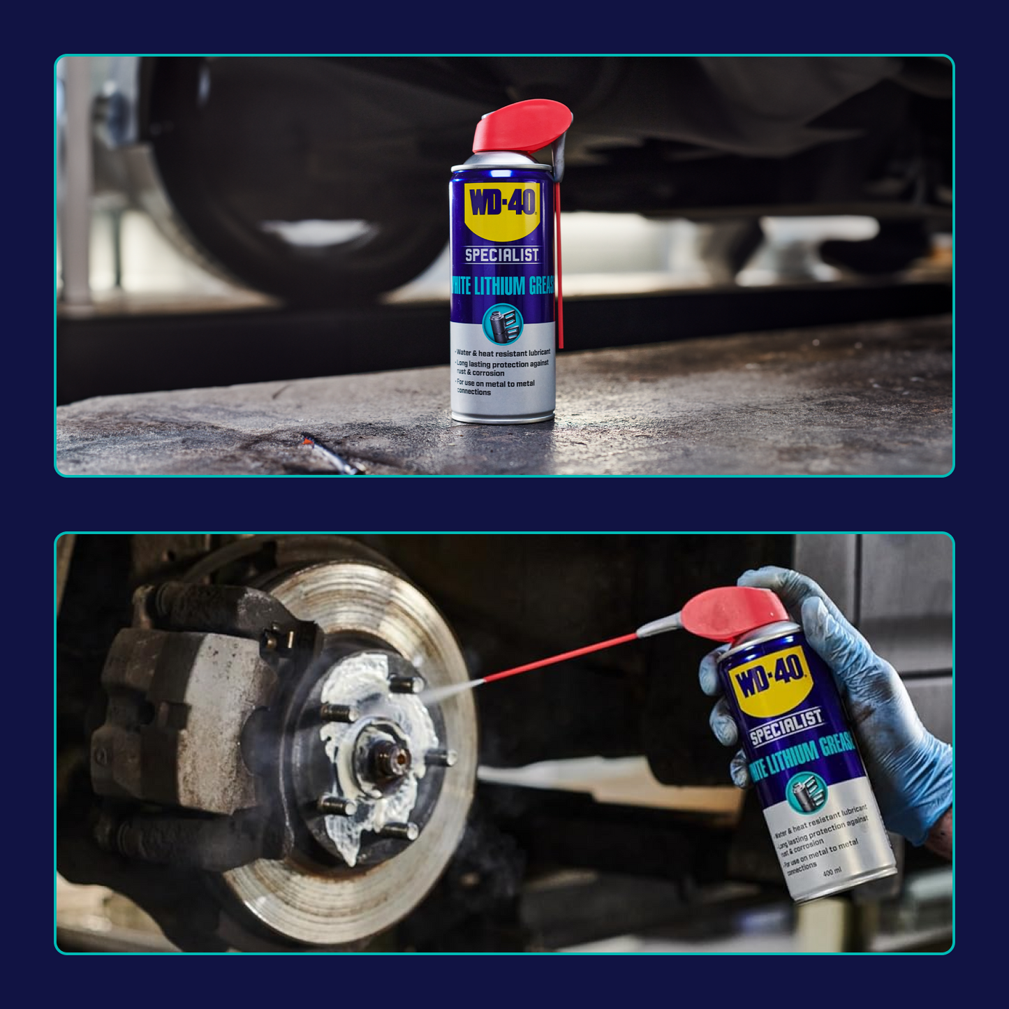 WD-40 Specialist White Lithium Grease 400ml