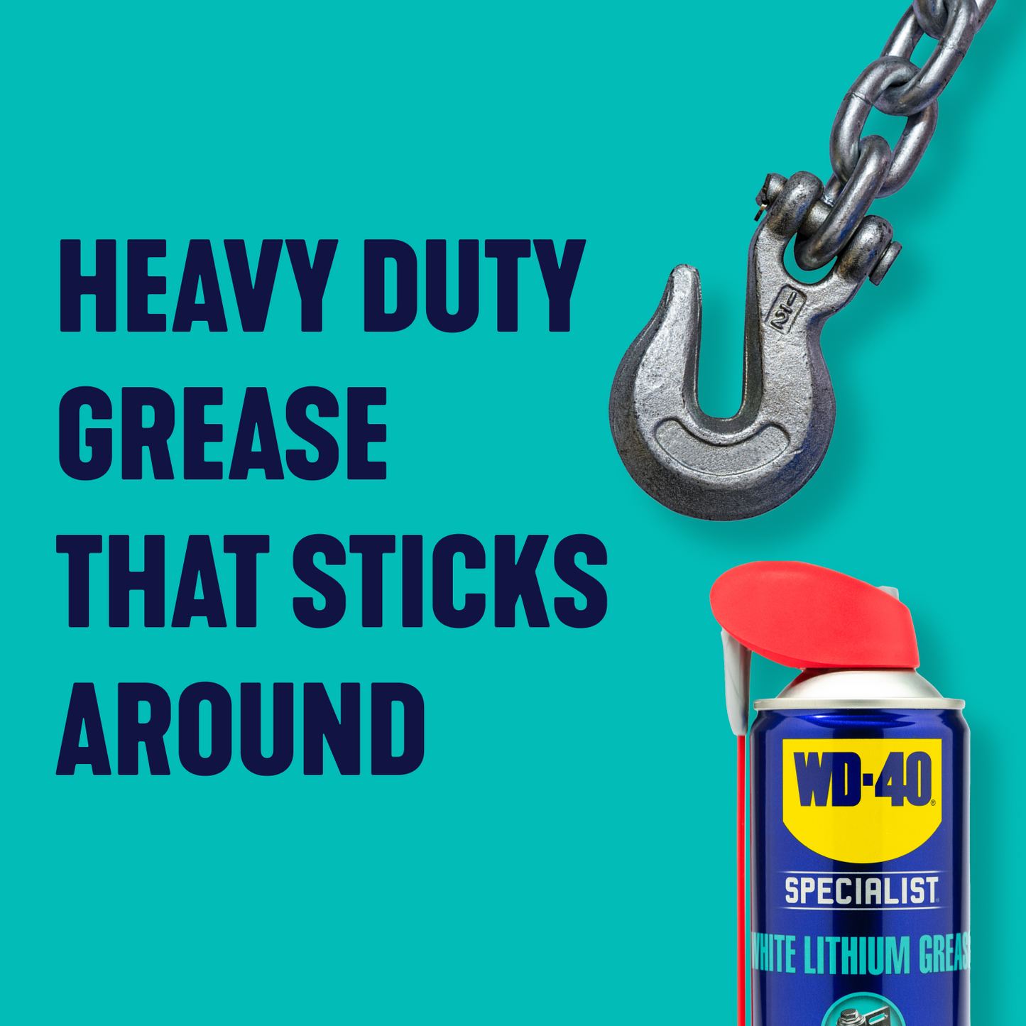 WD-40 Specialist White Lithium Grease 400ml