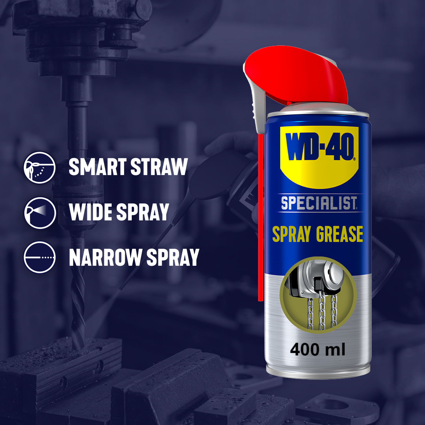 WD-40 Specialist Spray Grease 400ml