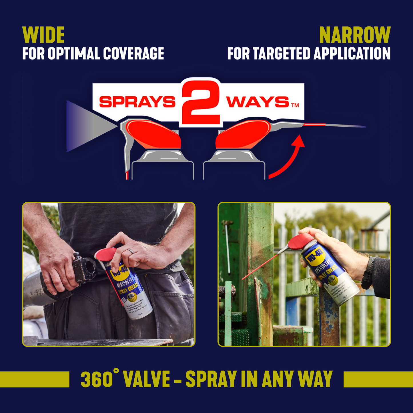 WD-40 Specialist Spray Grease 400ml