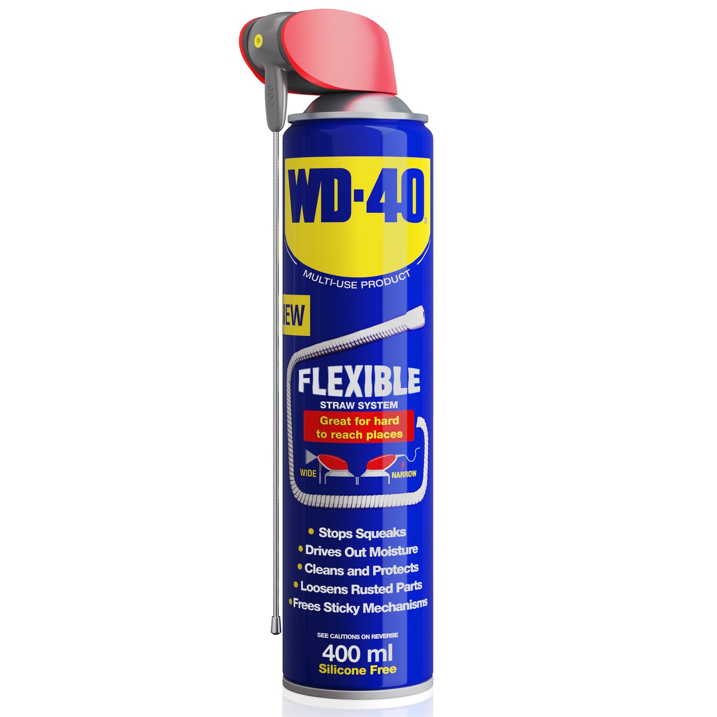 WD-40 Multi-Use Lubricant Flexible Straw 400ml