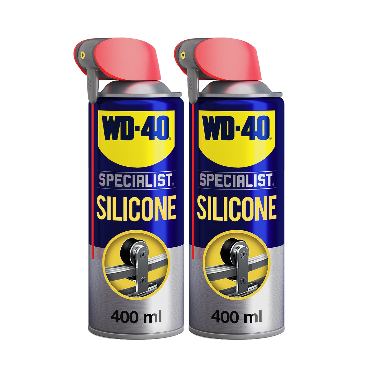 WD-40 Specialist Silicone 400ml, Twin Pack
